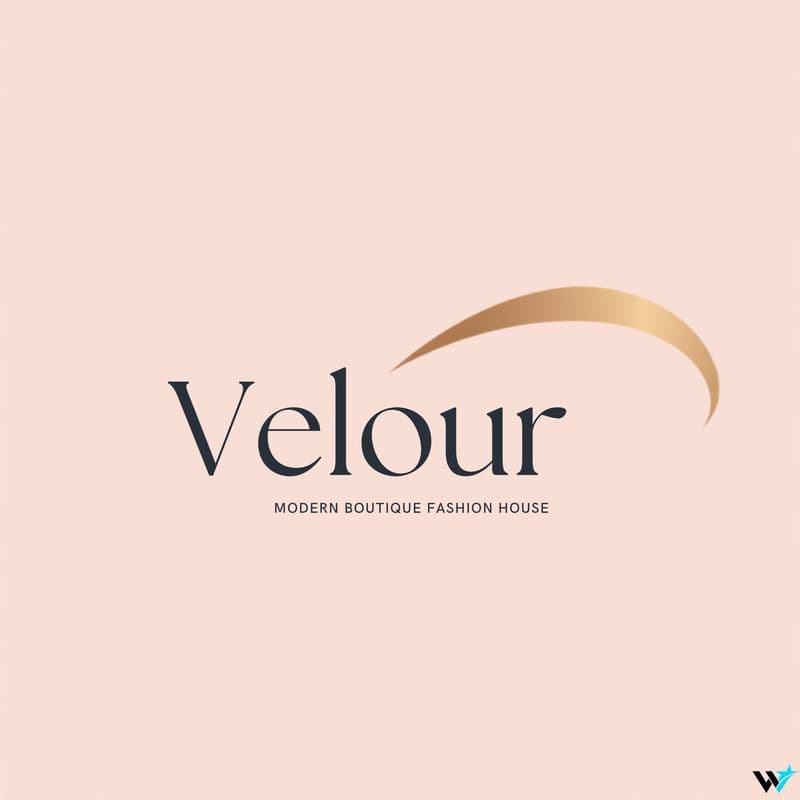Ultra-Thin Serif Logo with Fluid Monogram — Logos design by WAYYSTAR