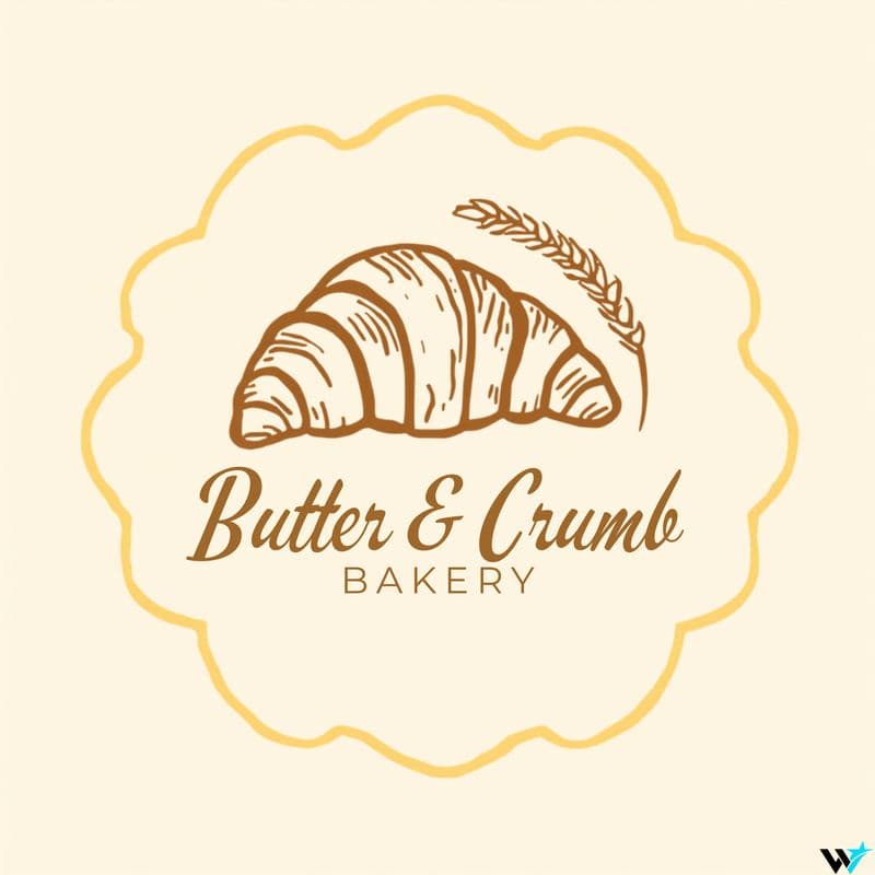 Warm and Inviting Artisan Bakery Emblem — Logos design by WAYYSTAR